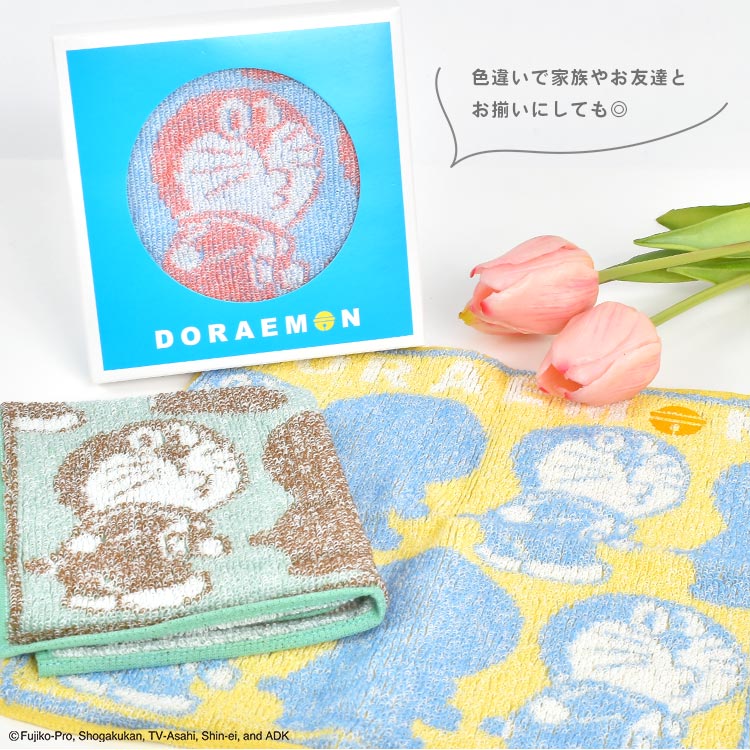 タオル美術館 ハンドタオル ドラえもん ハンカチタオル ミニタオル