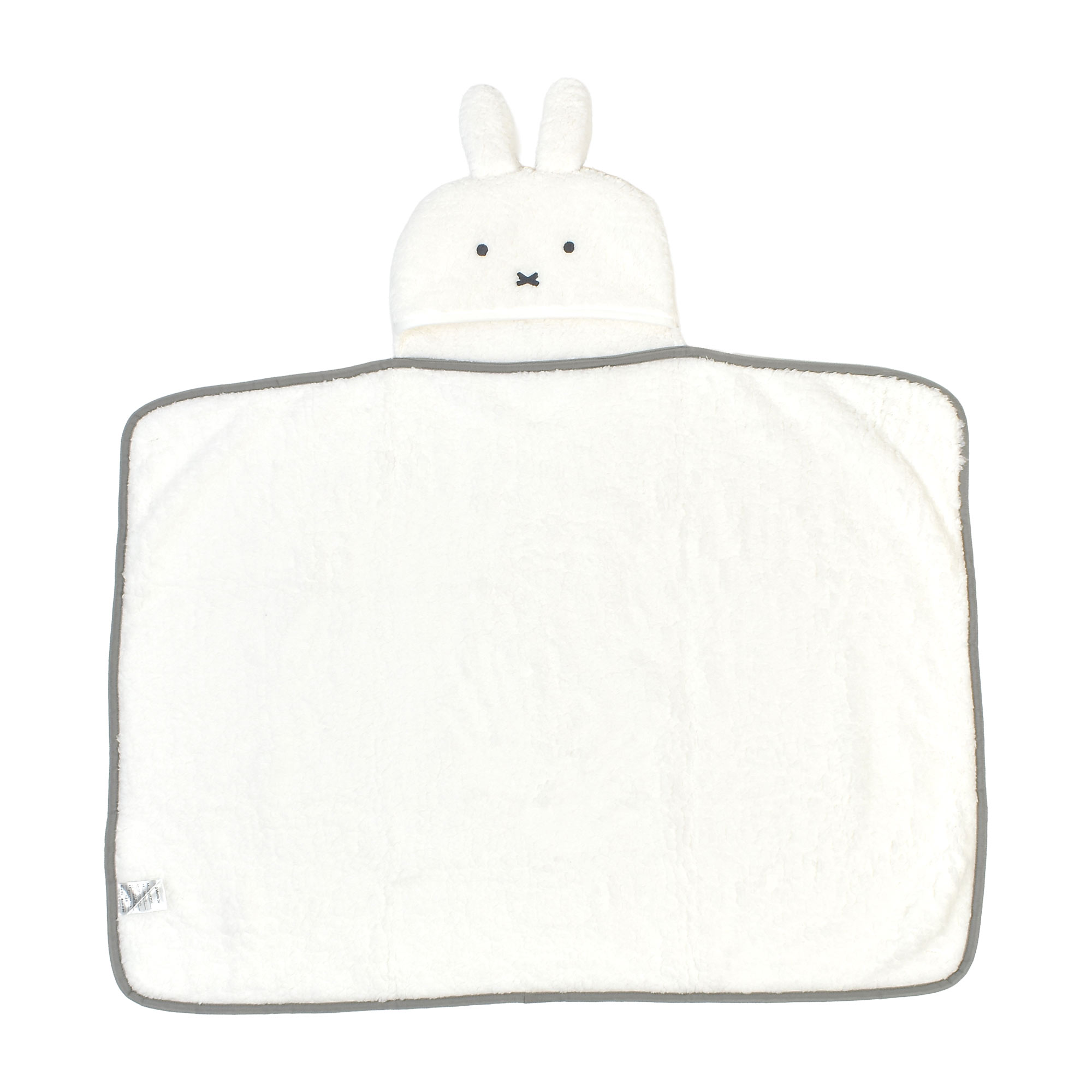 Miffy（ミッフィー） ひざ掛け ブランケット 5way フード付き ポンチョ