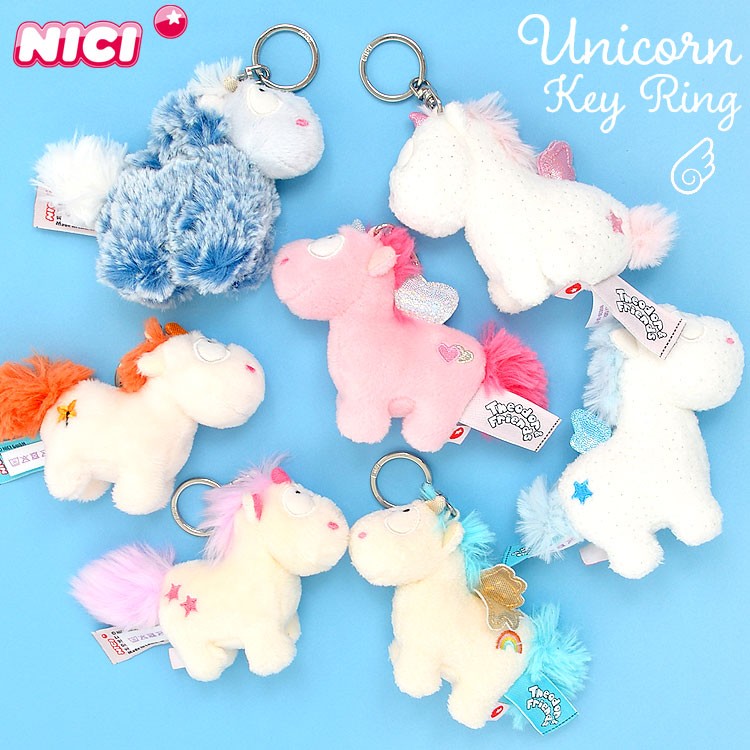 キーホルダー ぬいぐるみ Nici ニキ キッズ 女の子 ユニコーン ゆにこーん マスコット ストラップ キーリング ストラップ 10cm おしゃれ ゆめかわいい Hauhau 通販 Paypayモール