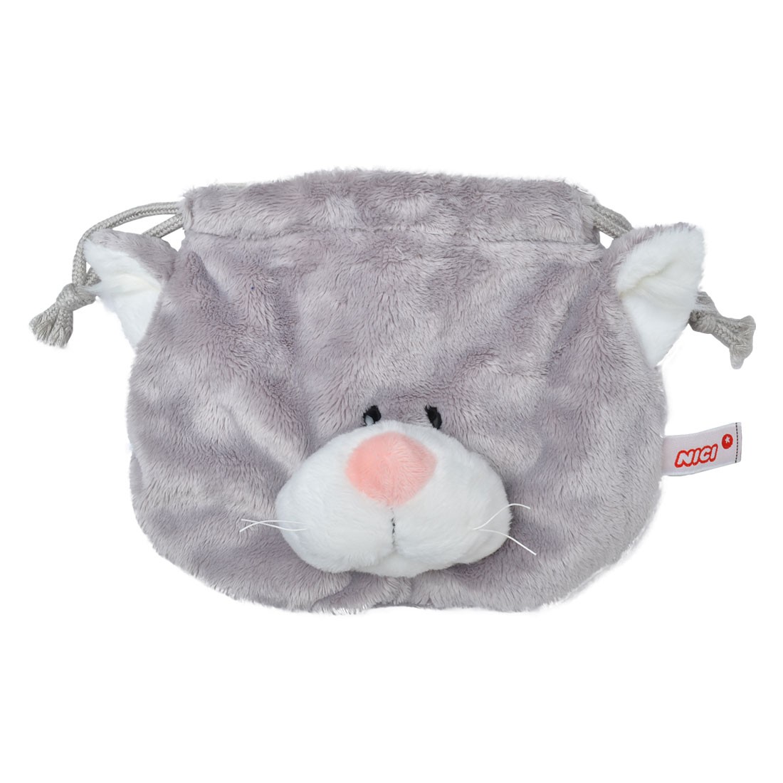 巾着 ポーチ NICI ニキ 動物 アニマル ラブベア ラビット シュナウザー 犬 うさぎ ウサギ くま クマ 小物入れ アクセサリーポーチ 巾着 袋 子供 キッズ 大人 | nici | 03