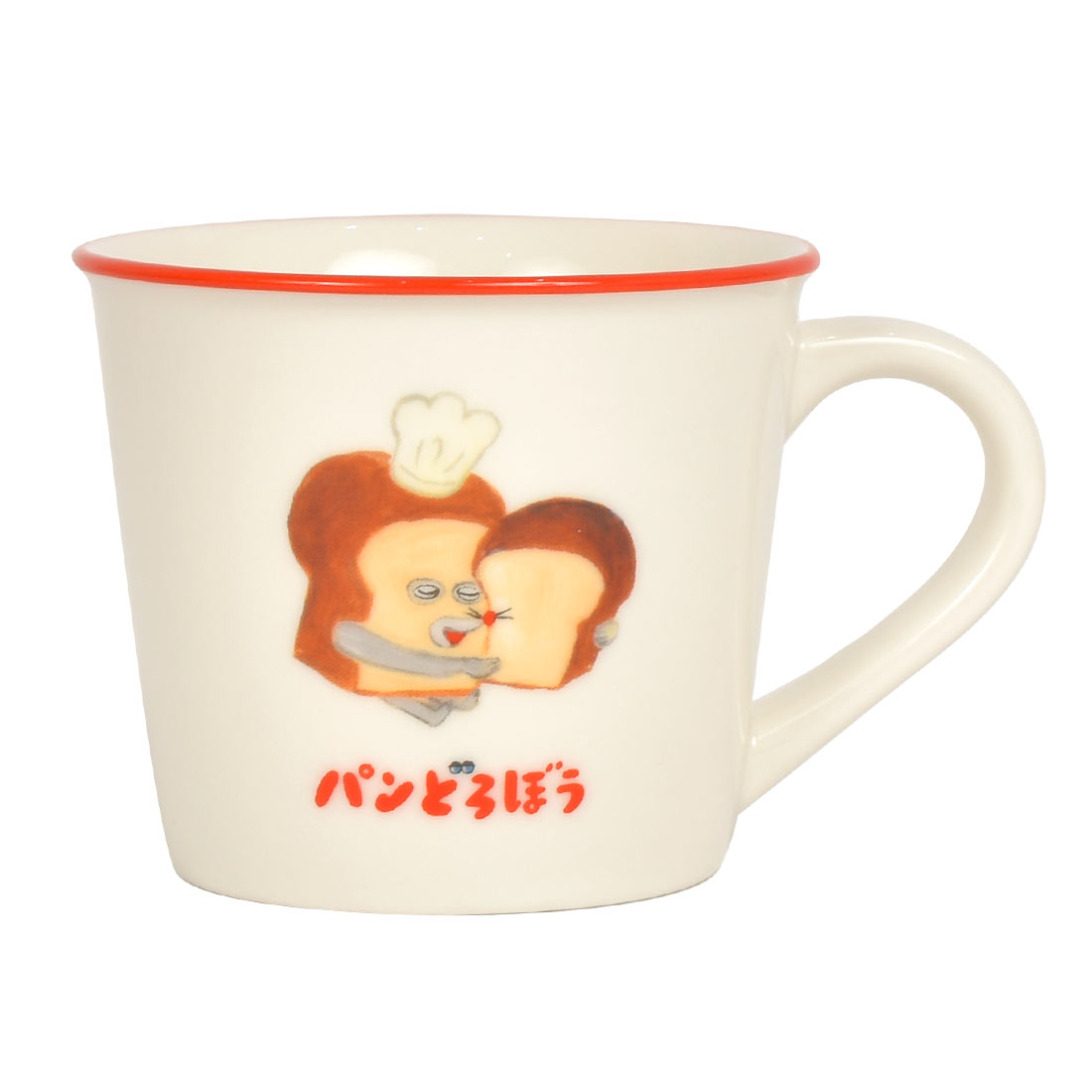 マグカップ パンどろぼう 絵本 キャラクター グッズ 人気 かわいい 陶磁器 男の子 女の子 女子 雑貨 小物 シンプル おしゃれ コップ 先生 ネズミ ギフト | ブランド登録なし | 02