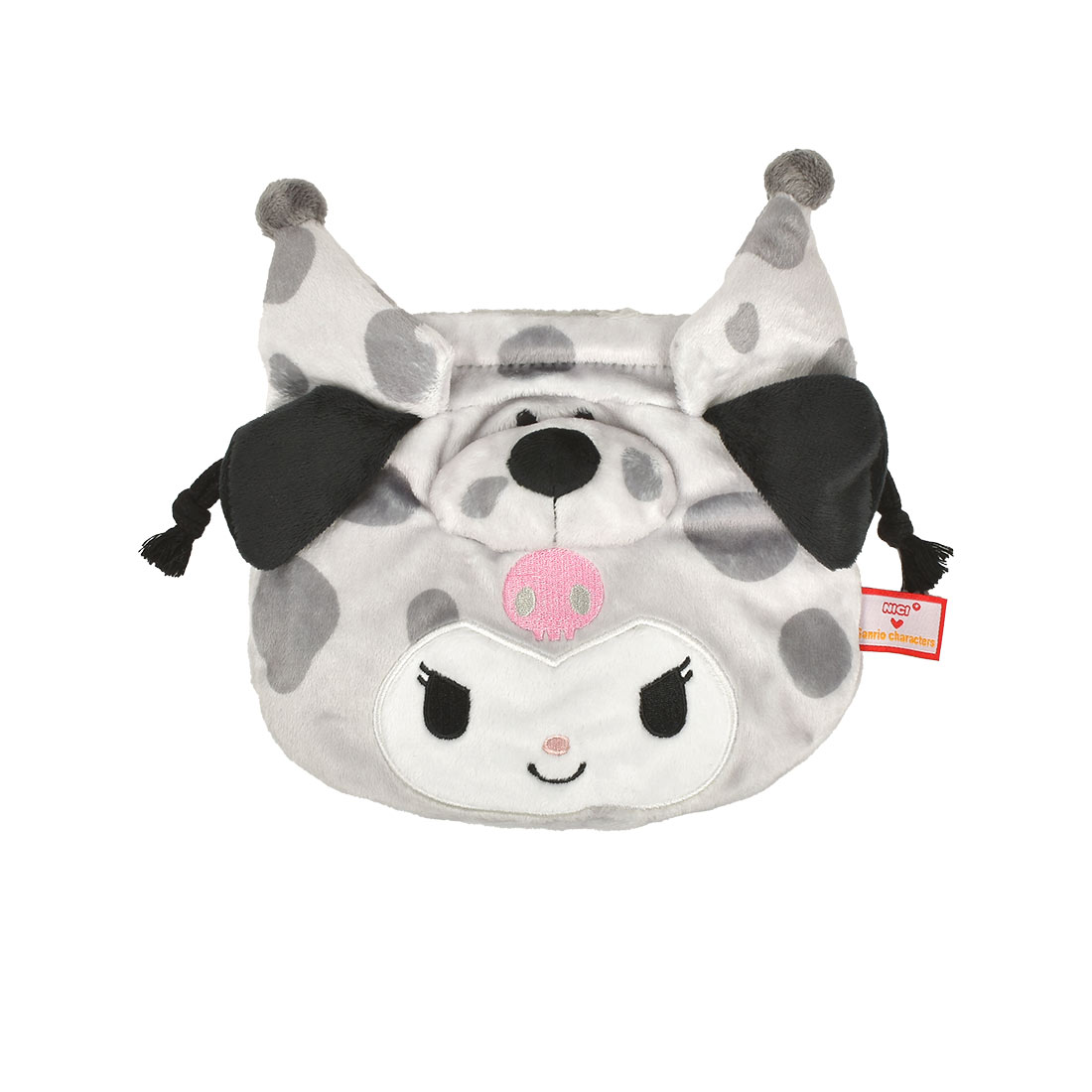 ぬいぐるみ 巾着 サンリオ Sanrio NICI ニキ コラボ ハローキティ シナモロール クロミ マイメロディ ポチャッコ ポムポムプリン ラブベア ハチドリ 巾着ポーチ | nici | 03