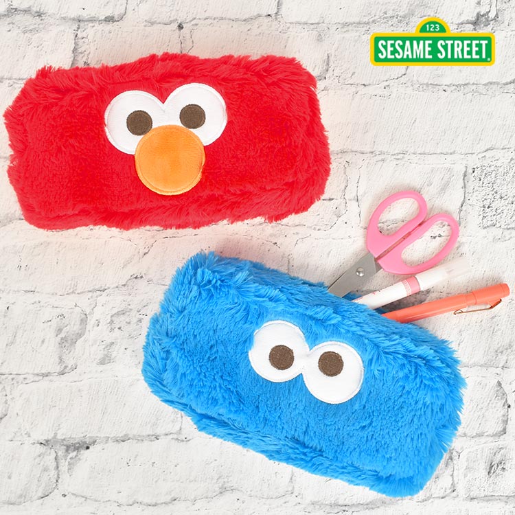 SESAME STREET ペンケース 小物入れ エルモ クッキーモンスター