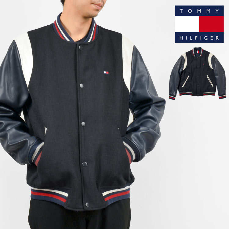 新品 L サイズ TOMMY HILFIGER トミー ヒルフィガー スタジャン-