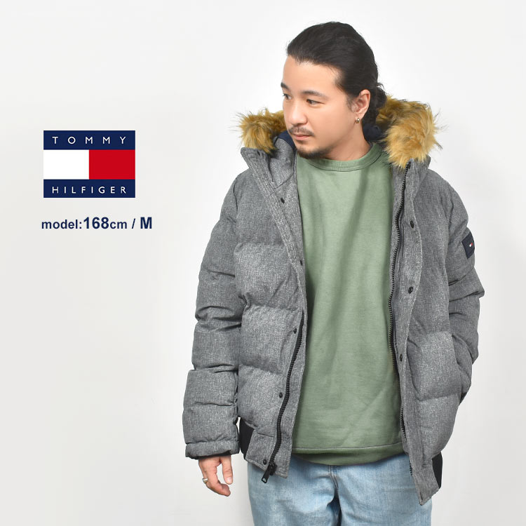 中綿 ファージャケットtommy HILFIGER トミー ヒルフィガー ダウン