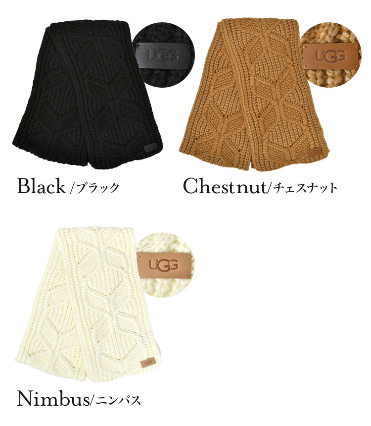 UGG マフラー レディース ブランド アグ 防寒 冬 暖かい ウール UGG マフラー レディース ブランド アグ 防寒 冬 暖かい ウール