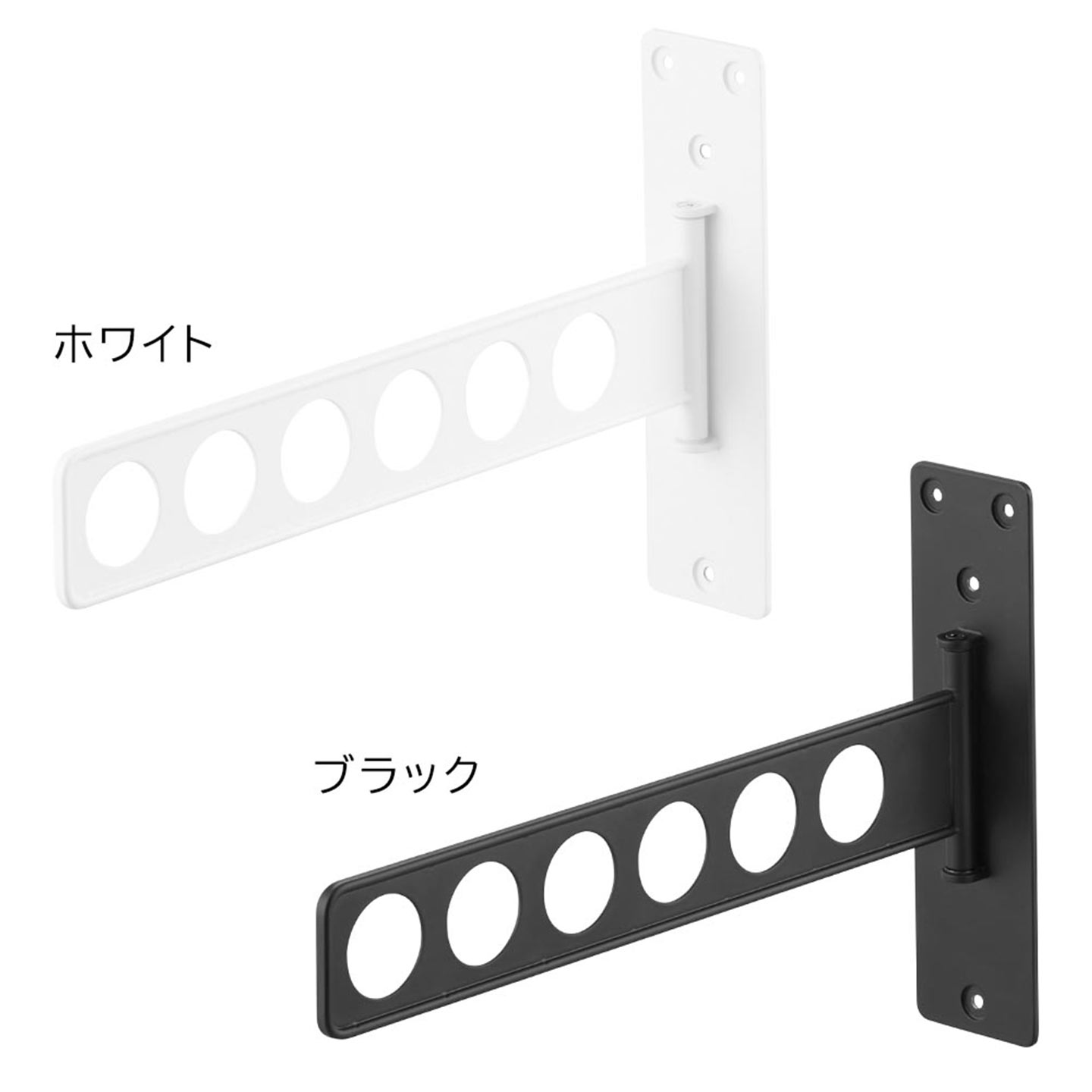 tower 山崎実業 ウォール衣類ハンガー タワー 石こうボード壁対応