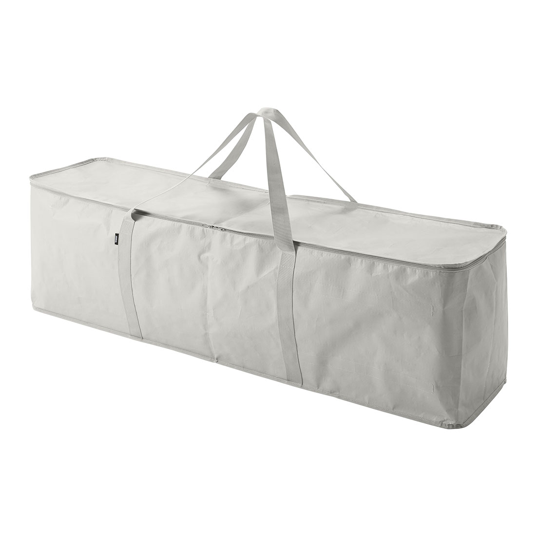 山崎実業 クリスマスツリー収納バッグ タワー ライト グレー 黒 6909