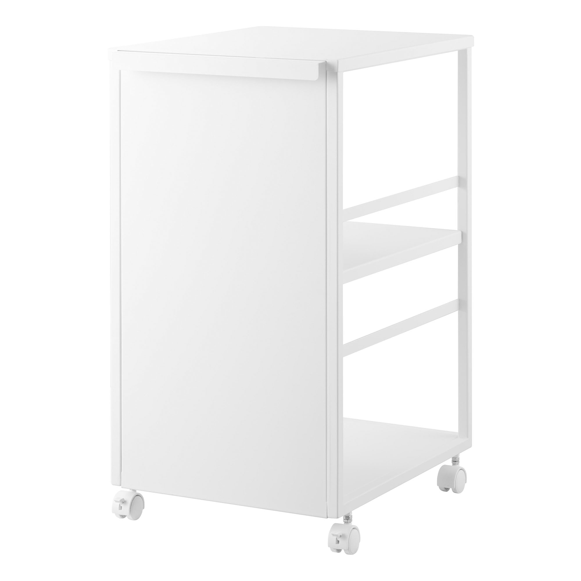 山崎実業 目隠しワゴン スリム 天板付き タワー 公式 tower 8470 8471