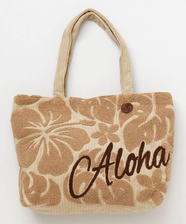 トートバッグ ハワイアン アロモンストート オシャレ ALOHA おでかけ