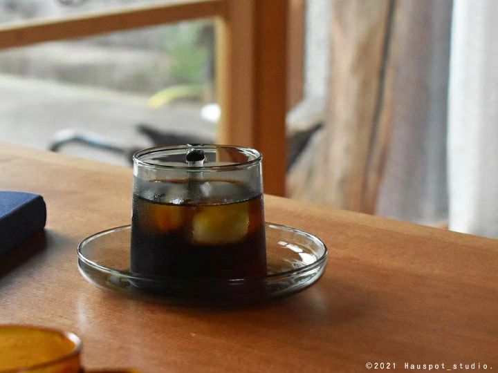 レトロな色使いがかわいい3色展開の耐熱グラスシリーズ｜skon プレート