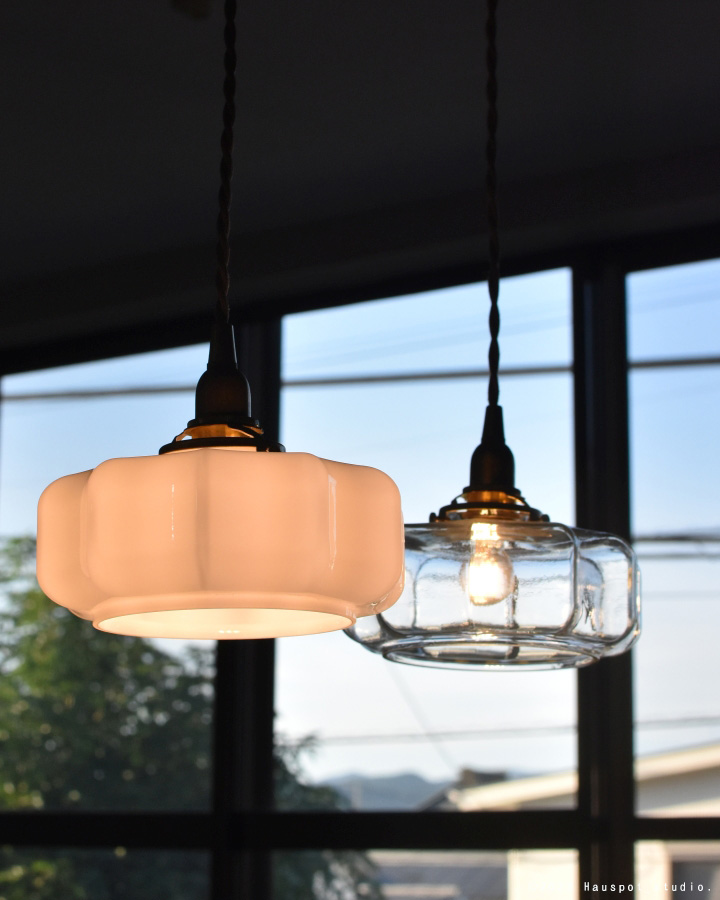 ペンダントライト ソケット シェード 電球 セット Glass Lighting M