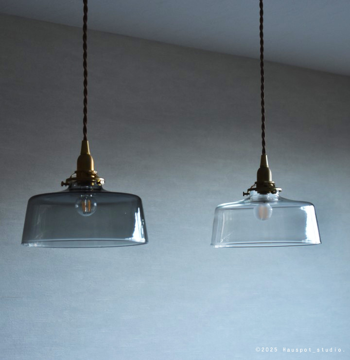 ペンダントライト ソケット＆シェード セット Glass Lighting ORIS