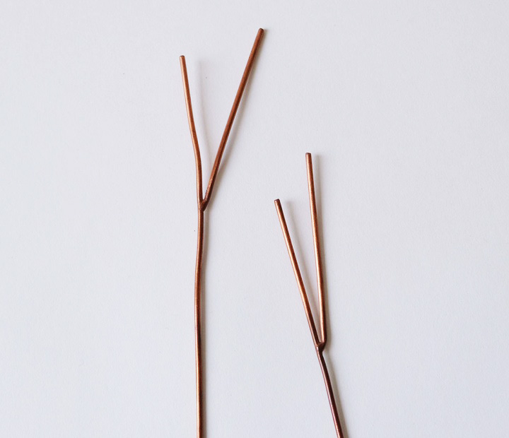 殺菌・抗菌作用で生花を長持ちさせる銅素材を生かした新商品｜フラワーライフスティック