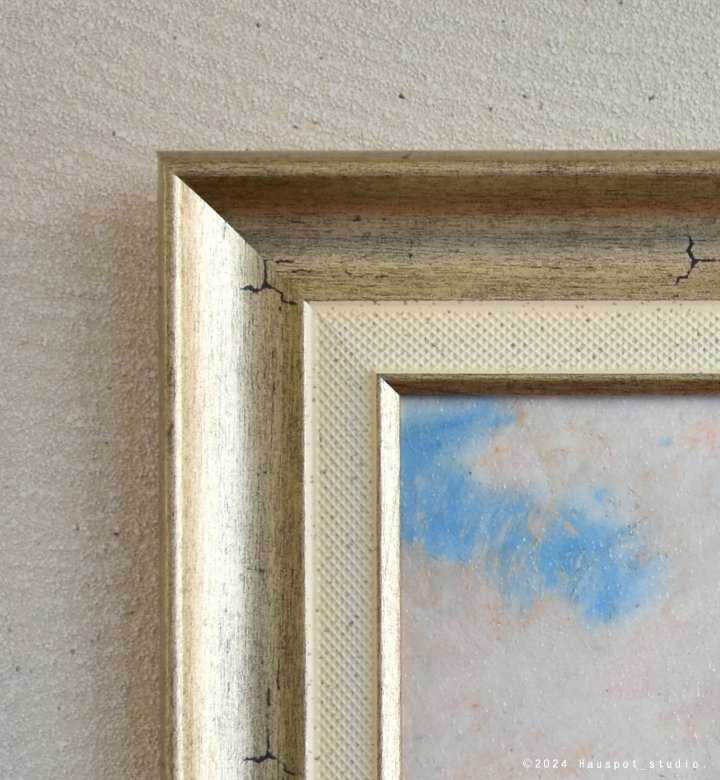 サムトフト 絵画 額入り sam toft 特殊ゲル加工アート 油絵風 約
