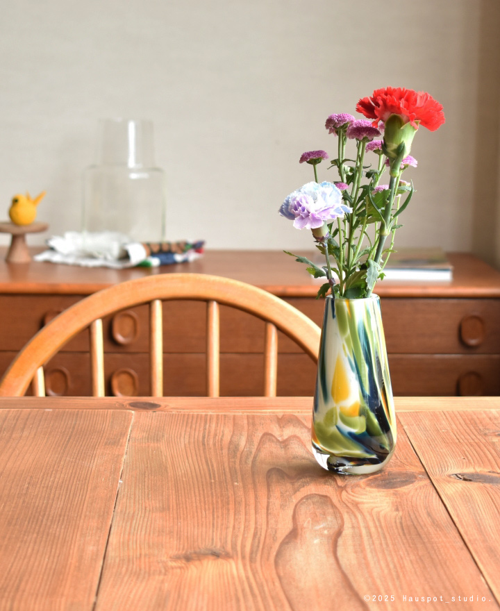フラワーベース おしゃれ 花瓶 アート花器 FIDRIO VASE GLORIOSA