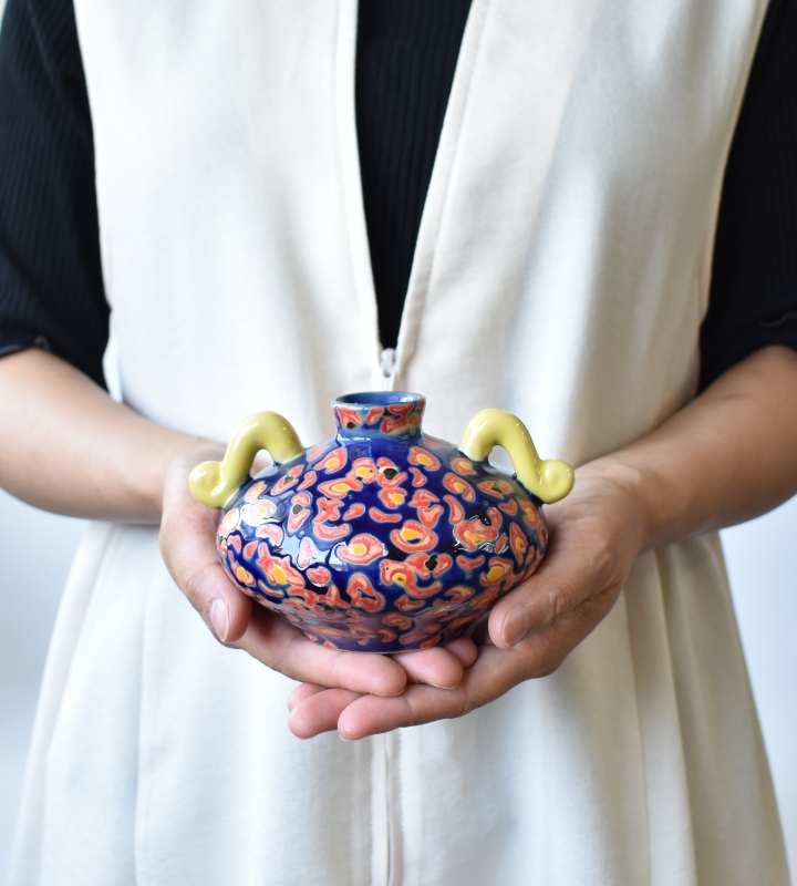 一輪挿し おしゃれ 花瓶 アート花器 Despots Small vase with ears
