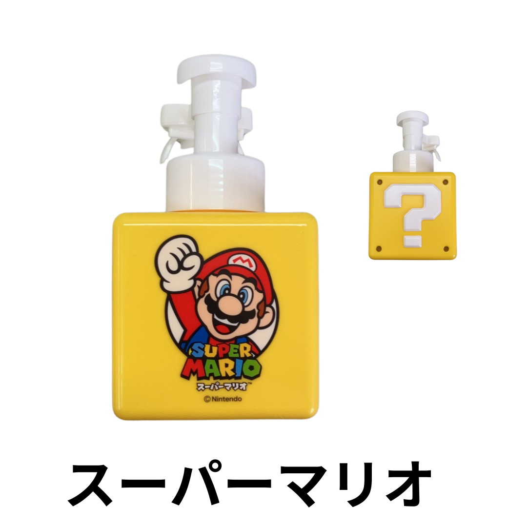 サンアート 星のカービィ スーパーマリオ 星型ポンプ 泡ソープ