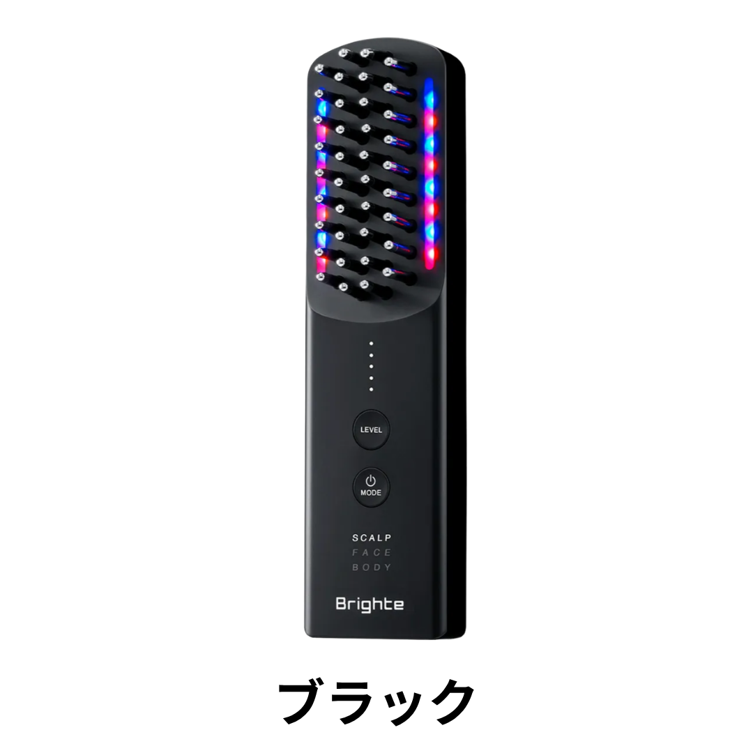 美品　Brighte ブライト ELEKI BRUSH+ エレキブラシプラス Brighte（ブライト） エレキブラシプラス ELEKI BRUSH+ ブラシ型美顔器