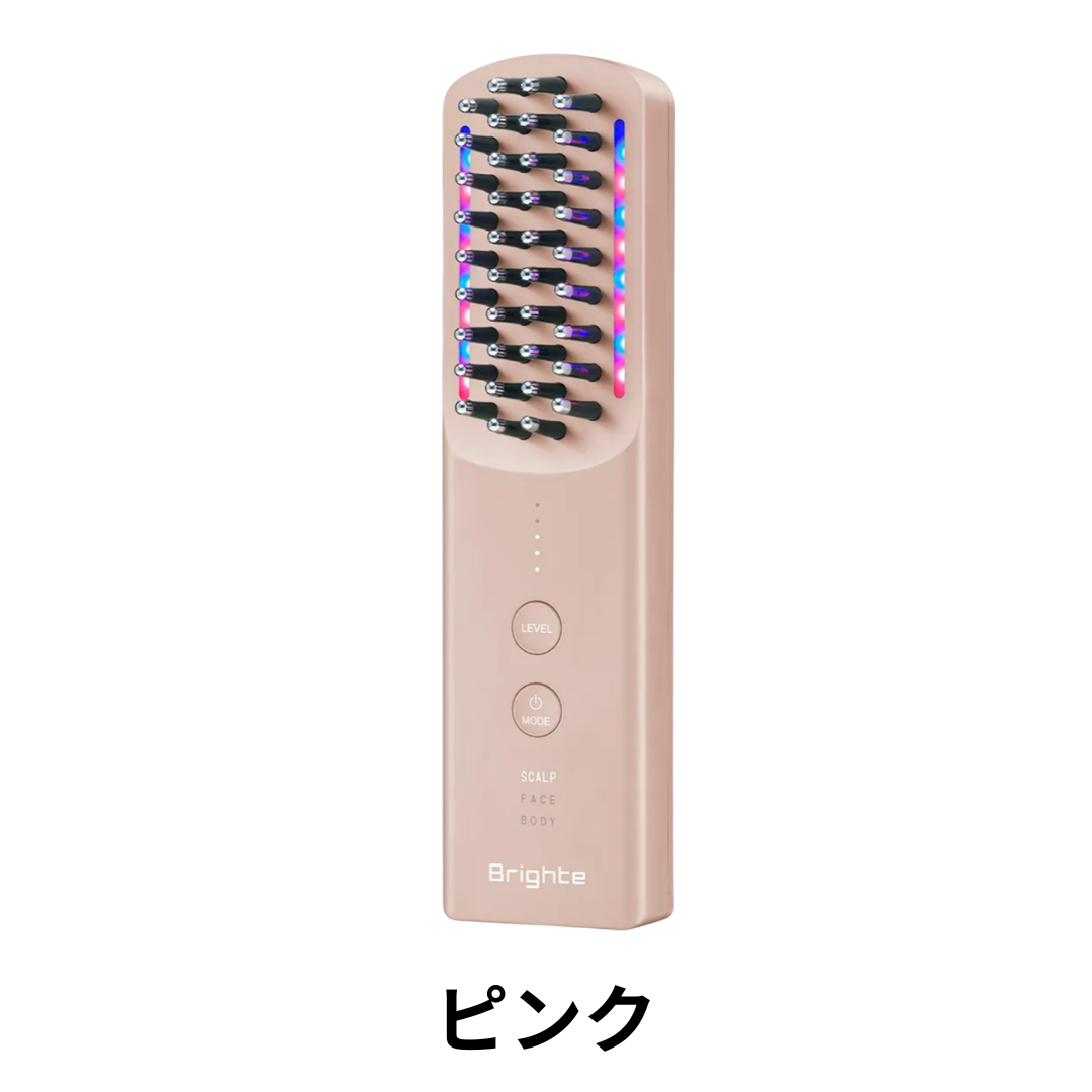 ☆ EMS美顔器 Brighte ELEKIBRUSH ブライト エレキブラシ☆ Brighte（ブライト） エレキブラシプラス ELEKI BRUSH+ ブラシ型美顔器