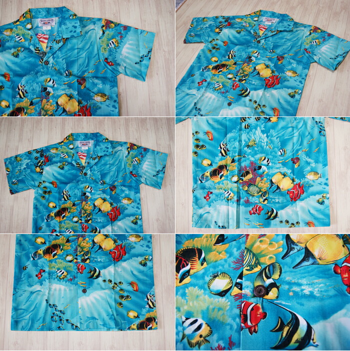 キッズ アロハシャツ 子供 Pacific Legend パシフィックレジェンド