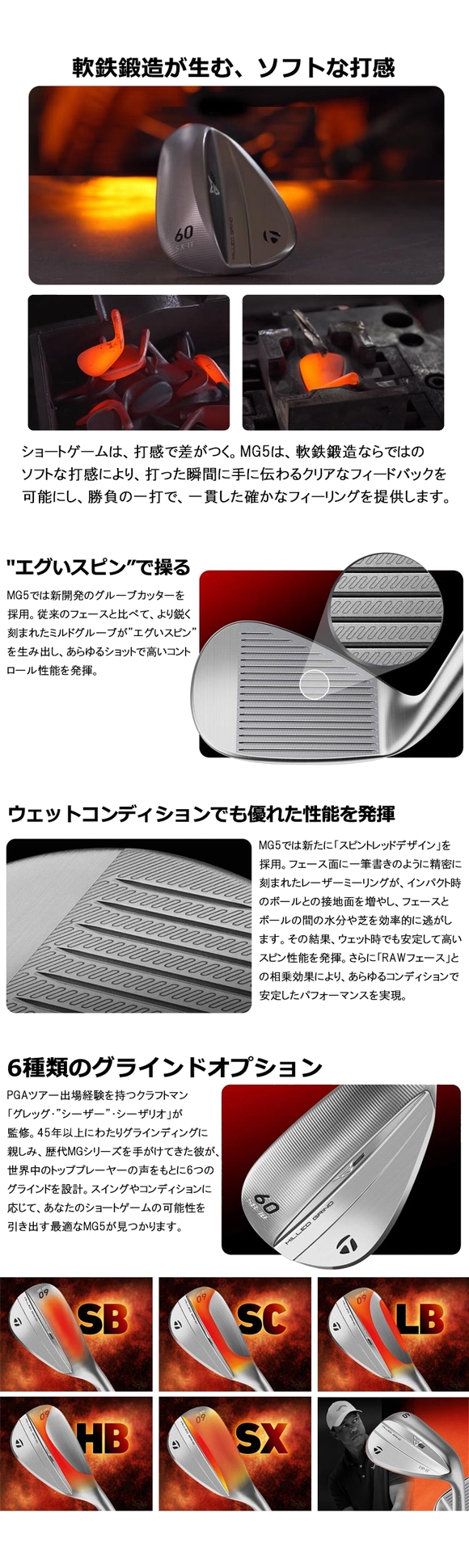 MILLED GRIND テーラーメイド MG5 ミルドグラインド5 ウェッジ