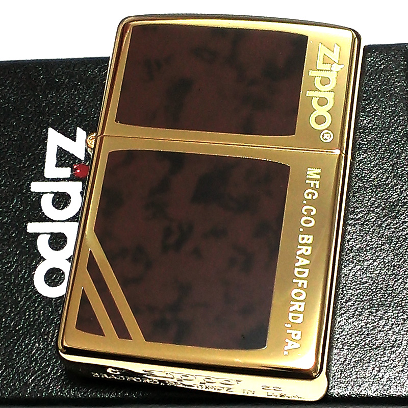 ZIPPO マーブル クラシックデザイン ゴールド＆ブラウン ジッポ ライター ダイアゴナルライン 金タンク 金 茶 かっこいい おしゃれ ギフト :  1201s424 : Zippoタバコケース喫煙具のハヤミ - 通販 - Yahoo!ショッピング