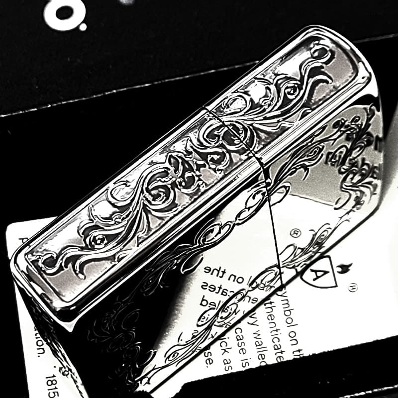 ZIPPO（ジッポー） アーマー ジッポ ライター アラベスク 5面彫刻 