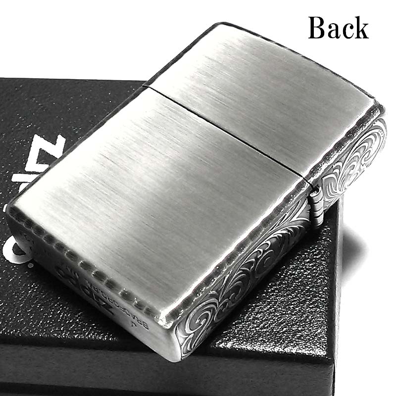 ZIPPO（ジッポー） ライター 3面アラベスク アンティークシルバー