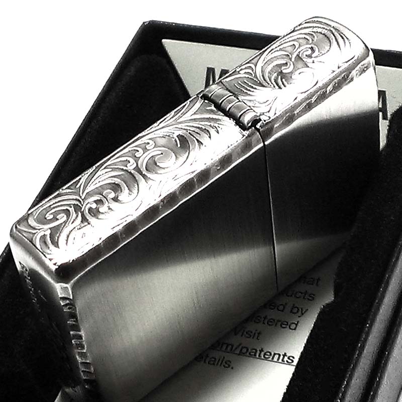 ZIPPO（ジッポー） ライター 3面アラベスク アンティークシルバー