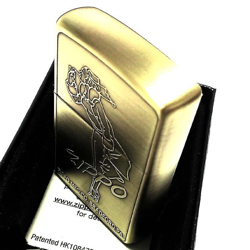 ZIPPO（ジッポー） ライター レトロモチーフ ウィンディ ジッポ ブラス