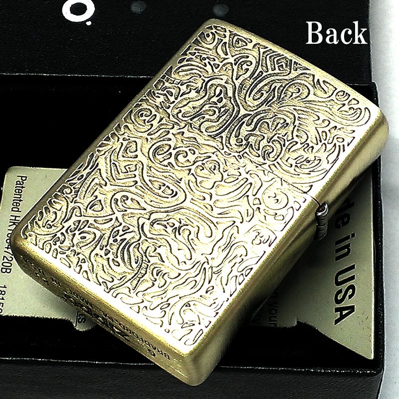 ZIPPO（ジッポー） アイオブプロビデンス ブラス ライター 渋い 両面