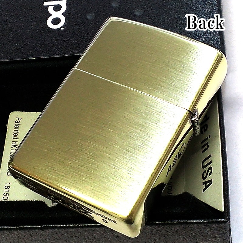 ZIPPO（ジッポー） ギャランティー ブラス ジッポ ライター 彫刻