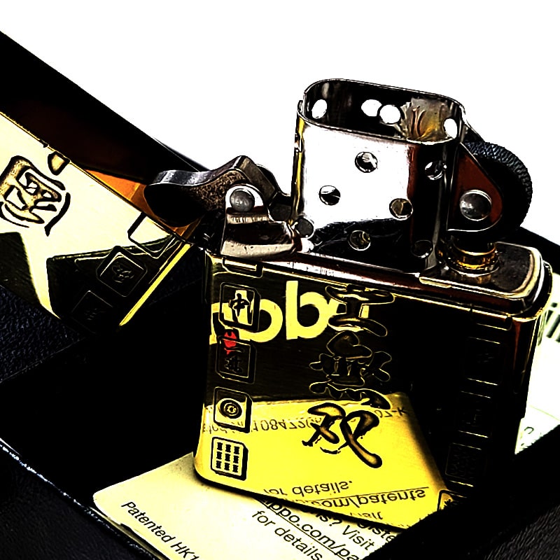 ZIPPO（ジッポー） ライター 麻雀 役満 国士無双 ジッポ 真鍮燻し