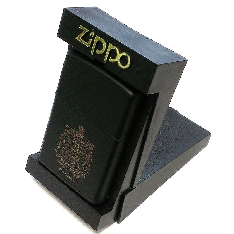 ZIPPOライター 1995年製 カナダ製 国章 オンタリオ製 ライオン 