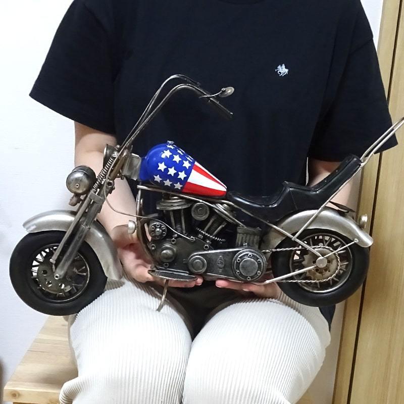 アメリカン レトロ オールド アメリカンバイク オブジェ インテリア