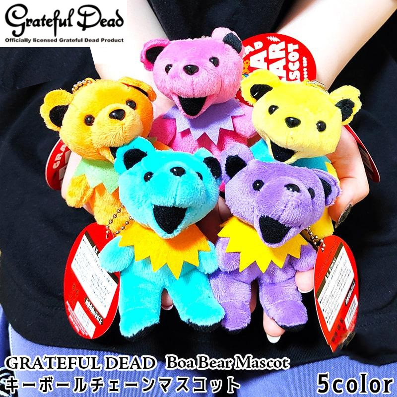 GRATEFUL DEAD・グレートフルデットベア・マスコット３２個 Grateful Dead/グレイトフルデッド・Bean Bear/ビーンベア