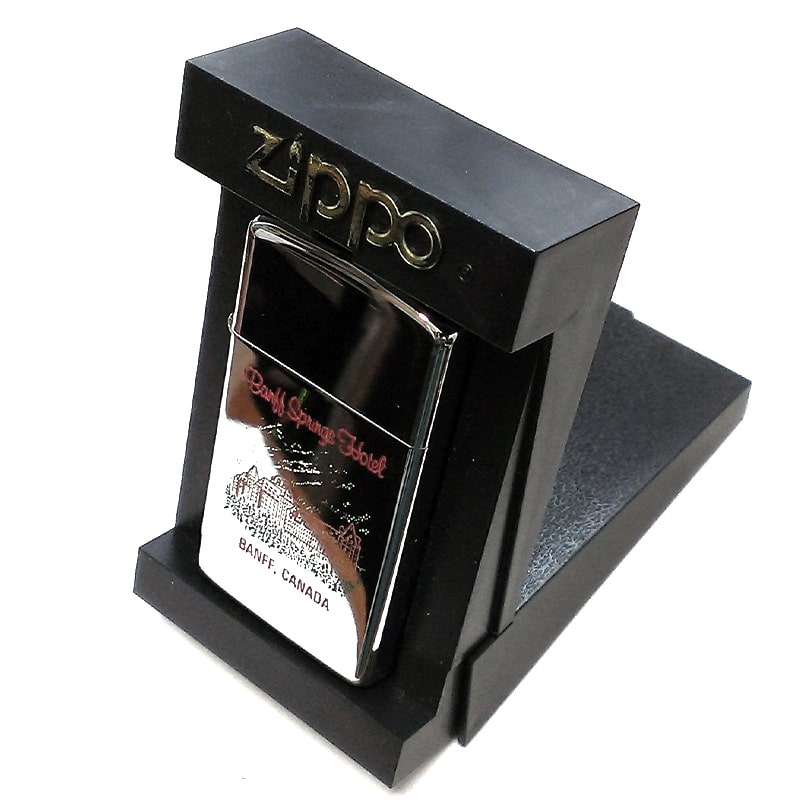 ZIPPO スリム カナダ製 1995年製 バンフ スプリングス ホテル