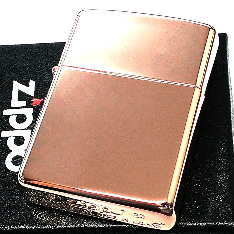 ZIPPO アーマー COPPER PLATE ライター ジッポ 重厚 銅鏡面