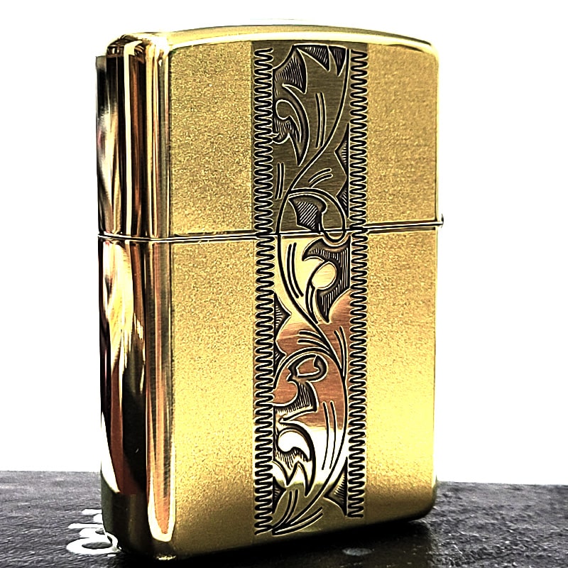 ZIPPO ライター アーマー 両面加工 クラシック アラベスク ジッポ 中世