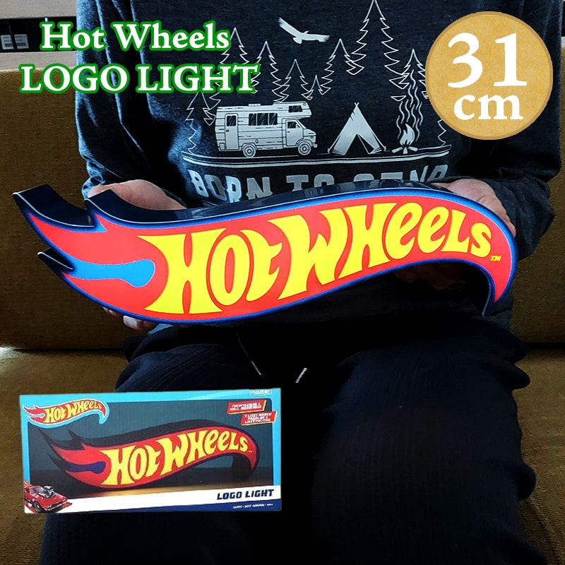 【送料関税無料】 HOT WHEELS かっこいい 光る ロゴ ホットウィール 置物 ライト ミニカー