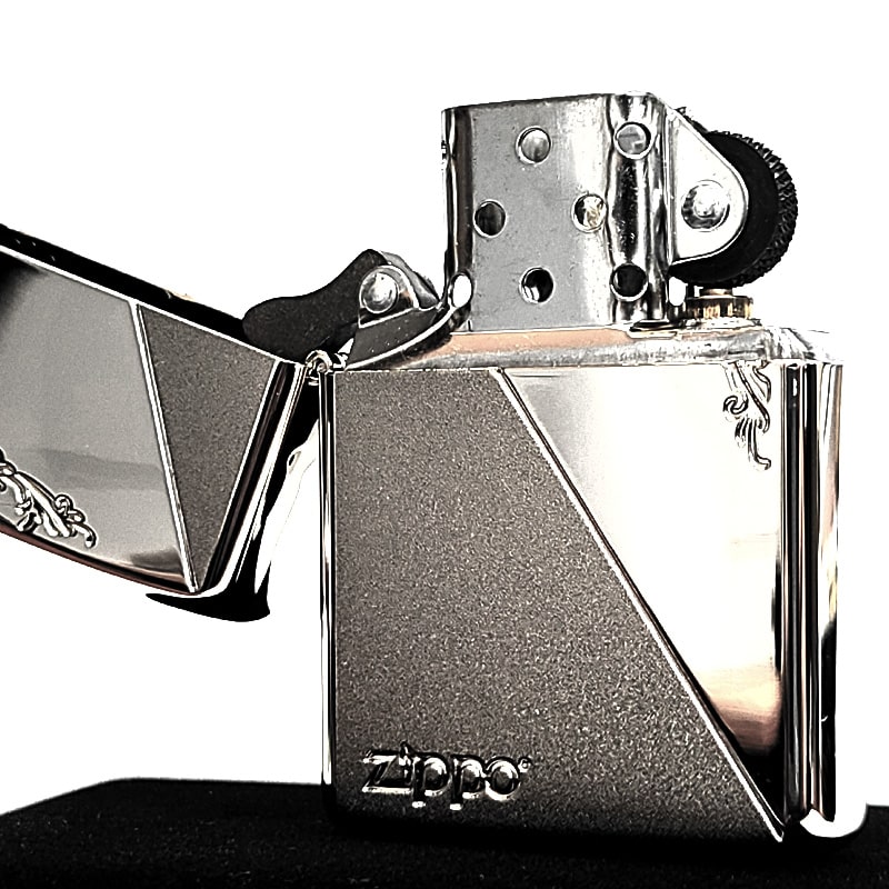ZIPPO（ジッポー） ライター アーマー プラチナシルバー アラベスク