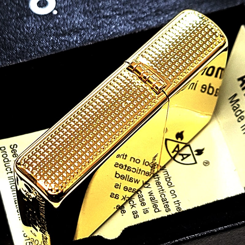 楽天市場】ZIPPO アーマー 限定 3面細密加工 ゴールド 側面