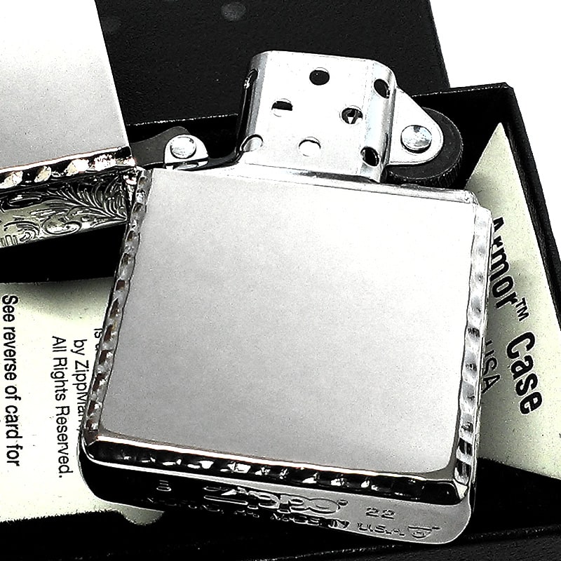 ァッション人気ブランドランキング ZIPPO ライター サイド ジッポ 鏡面プラチナシルバー アーマー その他