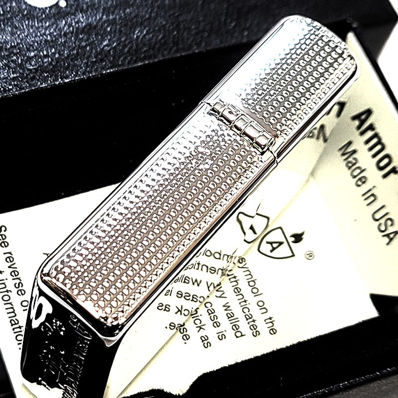 ZIPPO（ジッポー） アーマー シルバー 限定 レアナンバー No.0001