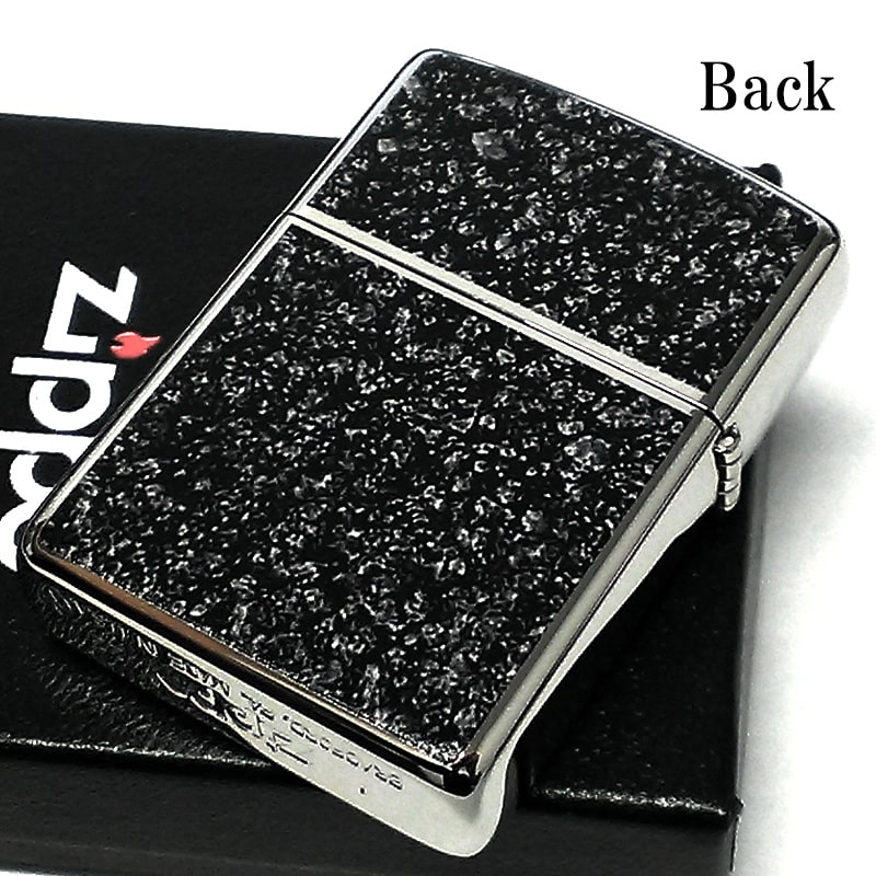 ZIPPO（ジッポー） アーマー ライター ロゴデザイン 黒 Zippo Logo 
