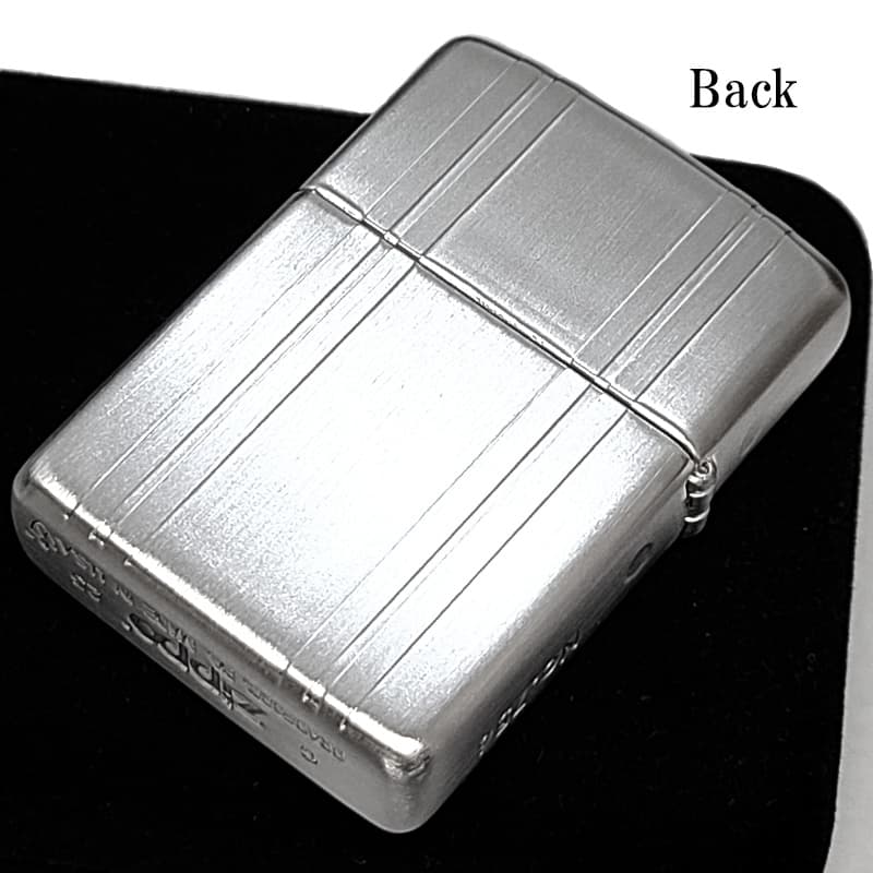 ZIPPO（ジッポー） アーマー 限定 ジッポ ダブルストライプ シルバー