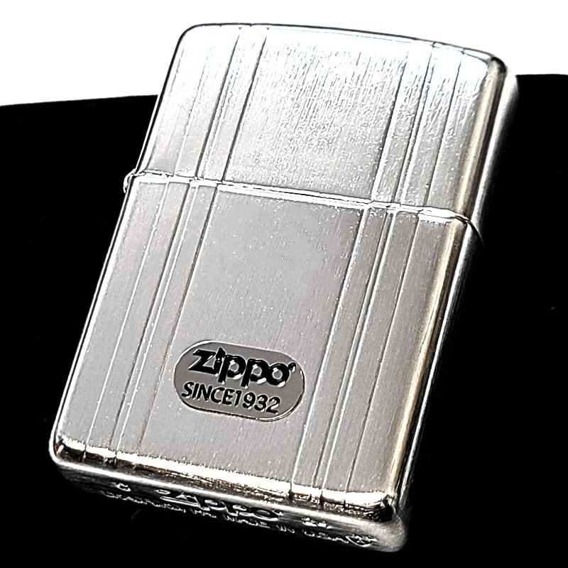 ZIPPO（ジッポー） ライター 両面加工 アーマー ダブルストライプ 限定