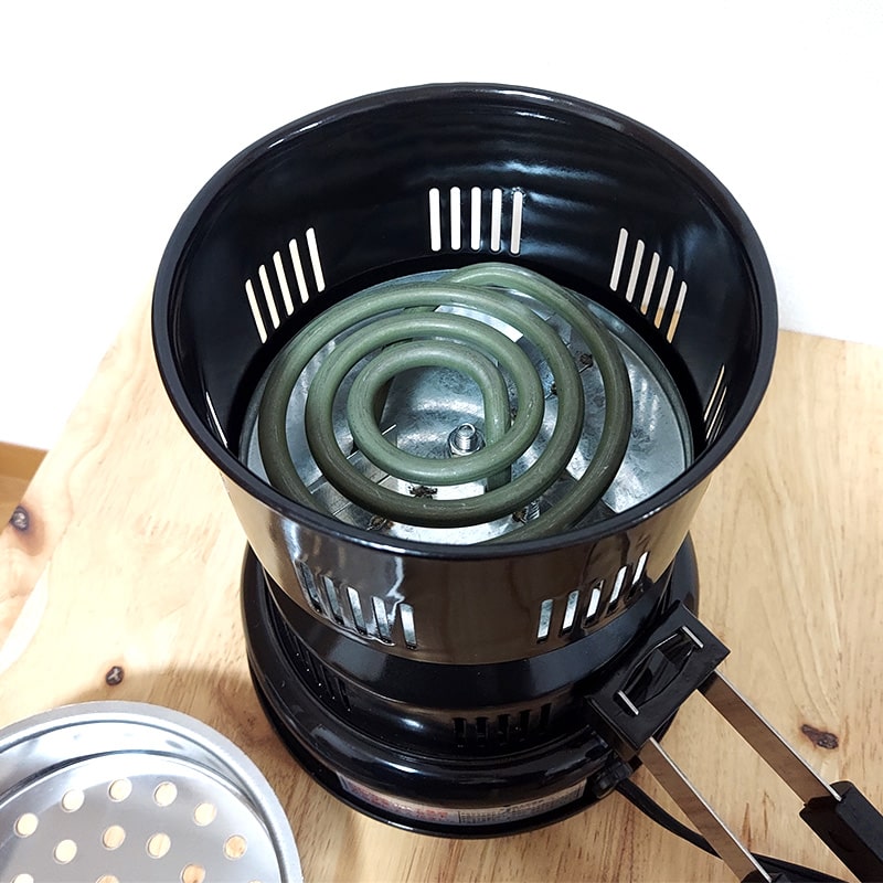 チャコールバーナー シーシャ VOLKA おしゃれ 電気コンロ ハンドル付き