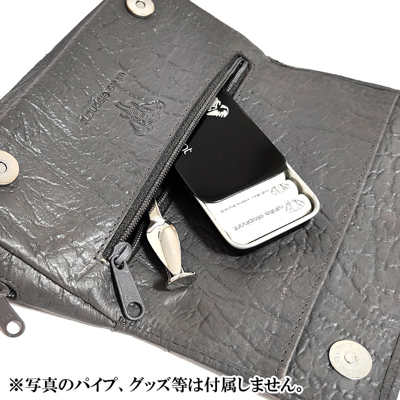 パイプポーチ 1本用 喫煙具 White elephant 本革 ホワイトエレファント